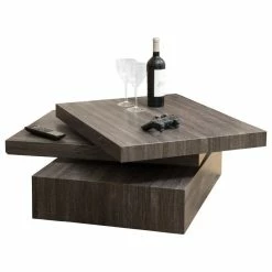GDFStudio GDF Studio Haring Square Rotating Coffee Table