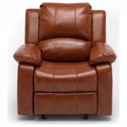 Comfort Pointe Clifton Caramel Leather Gel Recliner
