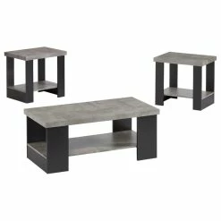 Progressive Furniture Kayson Cocktail And End Tables 3-Piece Set