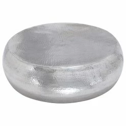 Zimlay Contemporary Round Aluminum Coffee Table 23913
