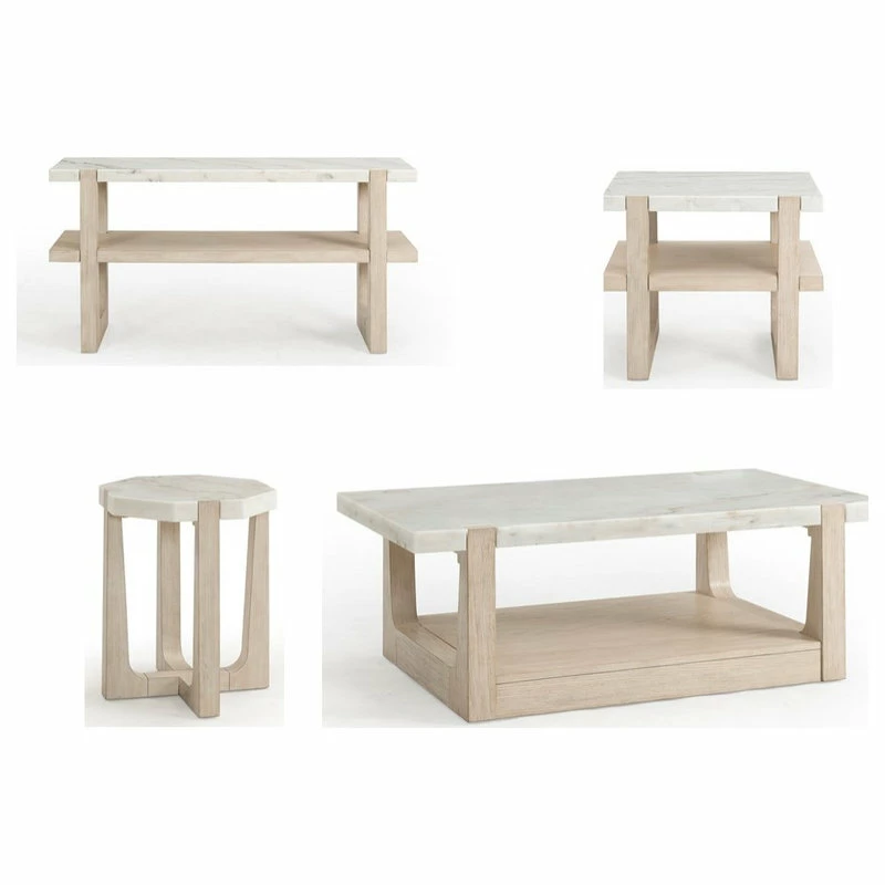 BASSETT MIRROR CO. Newport Rectangular Cocktail Table - Image 4