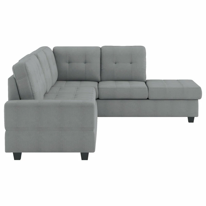 Lexicon Home Hedera 2-Piece Set Sectional Sofa, Gray Color - Image 3