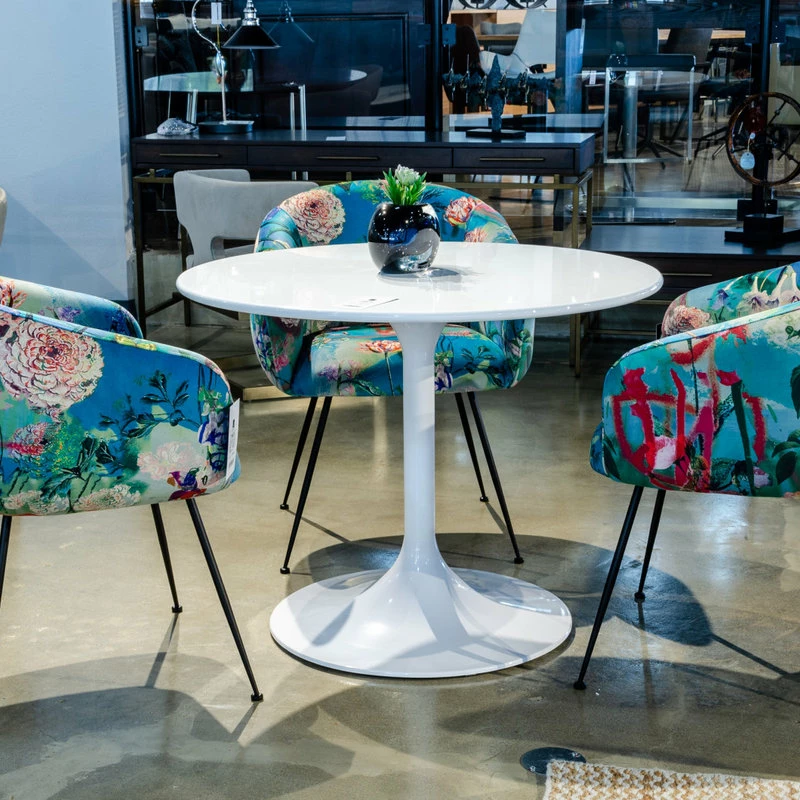 MOD The Dahlia Dining Chair, Multi-colored, Velvet - Image 7