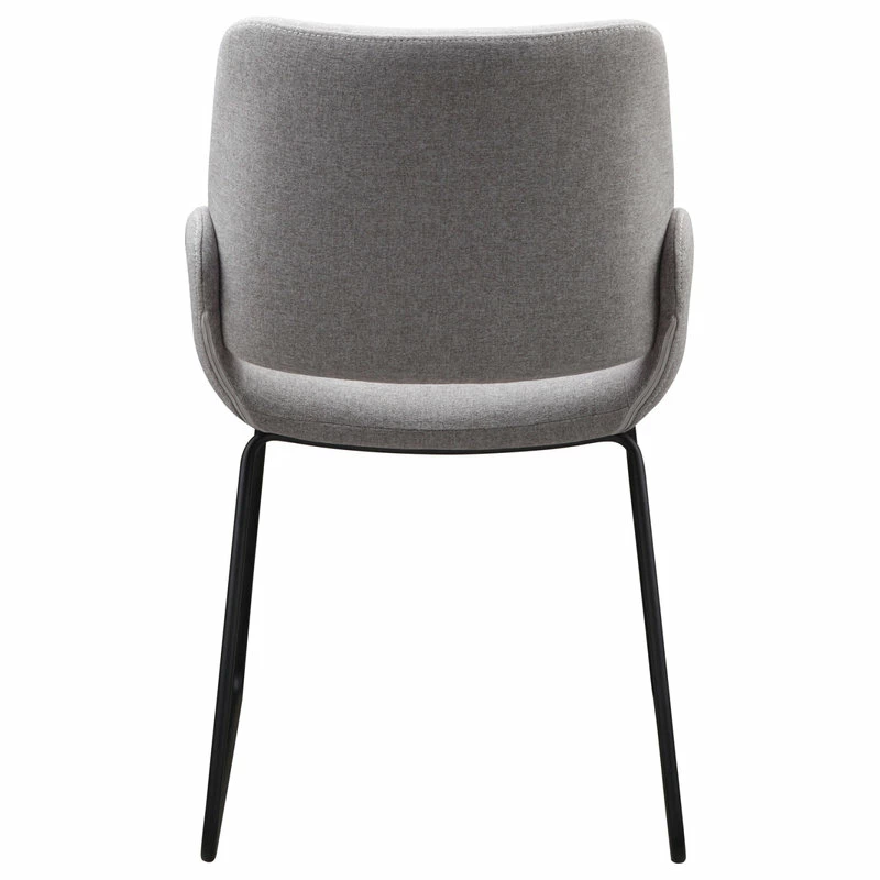 Moe's Home Collection Lisboa Dining Chair Light Gray - Image 3