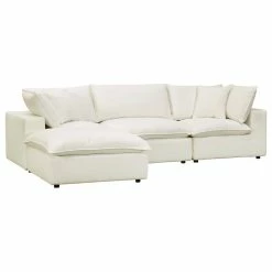 TOV Furniture Cali Natural Modular 4-Piece Sectional