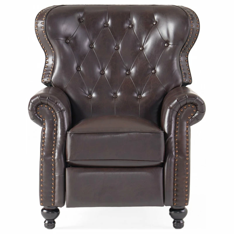 GDFStudio GDF Studio Walder Contemporary Tufted Recliner With Nailhead Trim - Image 13