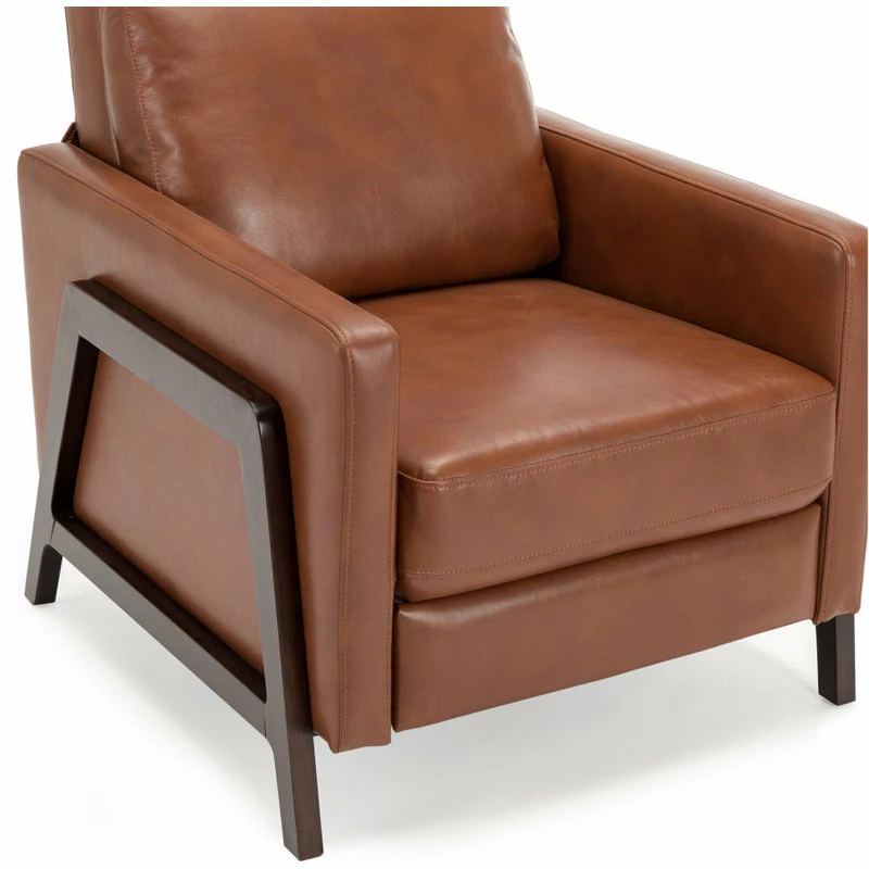 Comfort Pointe Maxton Push Back Recliner, Caramel - Image 5