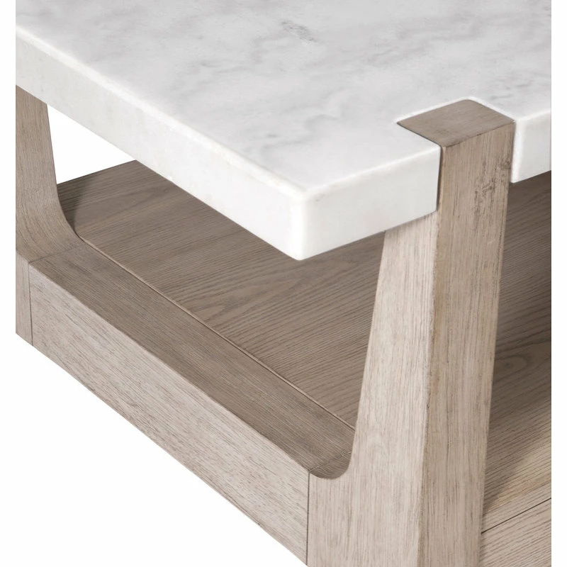 BASSETT MIRROR CO. Newport Rectangular Cocktail Table - Image 2