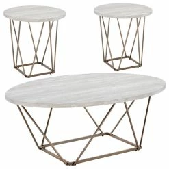 Steve Silver Rowyn 3PK Occasional Table Set