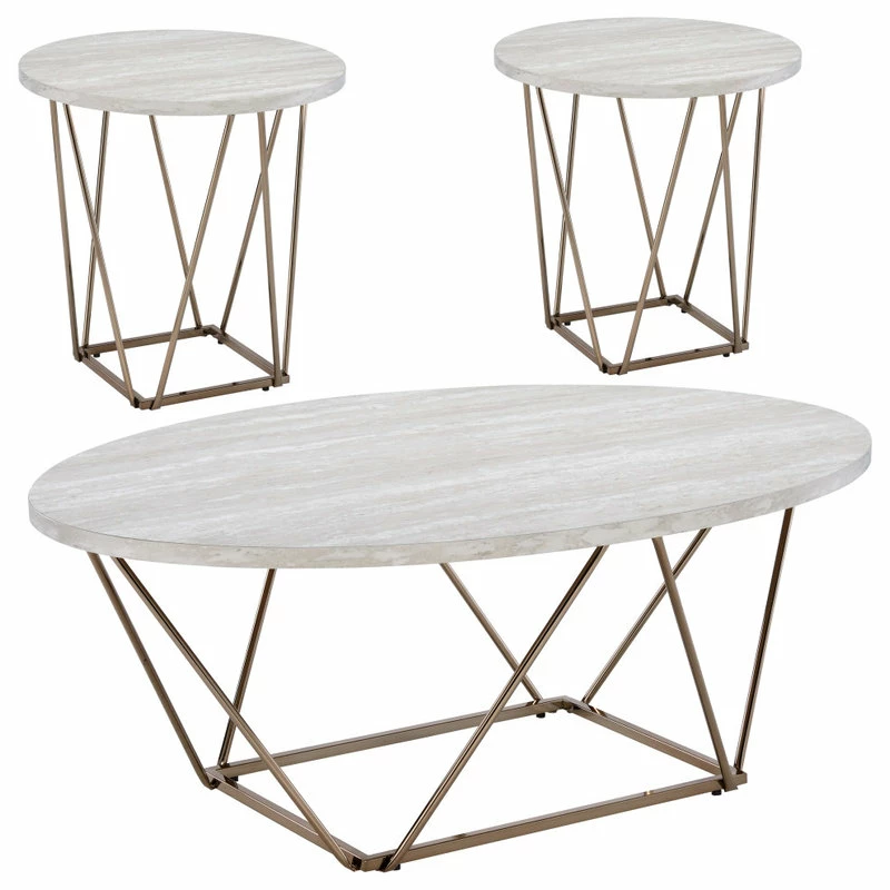 Steve Silver Rowyn 3PK Occasional Table Set