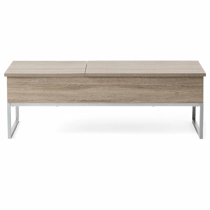 GDFStudio GDF Studio Ditmar Natural Brown Lift Top Storage Coffee Table - Image 10