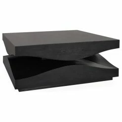 Mandalay Home Furnishings, Inc. Monaco Cocktail Table, Ebony Oak, 48"