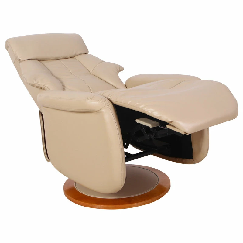 Progressive Furniture Orleans Recliner In Cobble Air Leather - Image 6