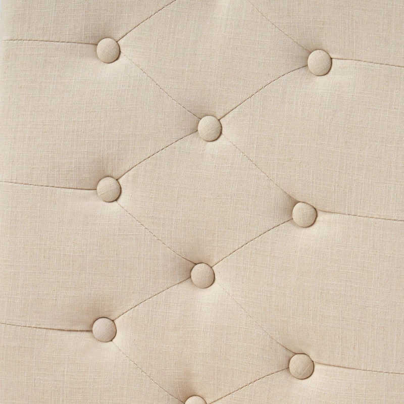 GDFStudio GDF Studio Darby Tall Back Linen Dining Chairs, Set Of 2 - Image 12