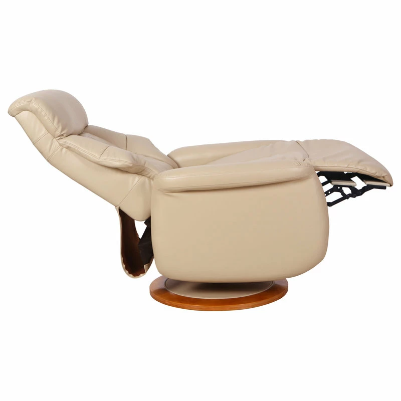 Progressive Furniture Orleans Recliner In Cobble Air Leather - Image 7