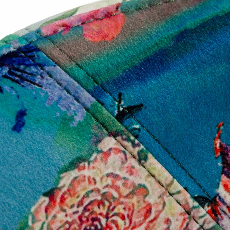 MOD The Dahlia Dining Chair, Multi-colored, Velvet - Image 6