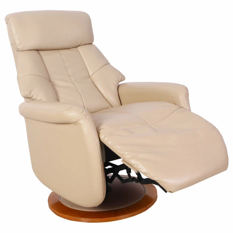 Progressive Furniture Orleans Recliner In Cobble Air Leather - Image 5