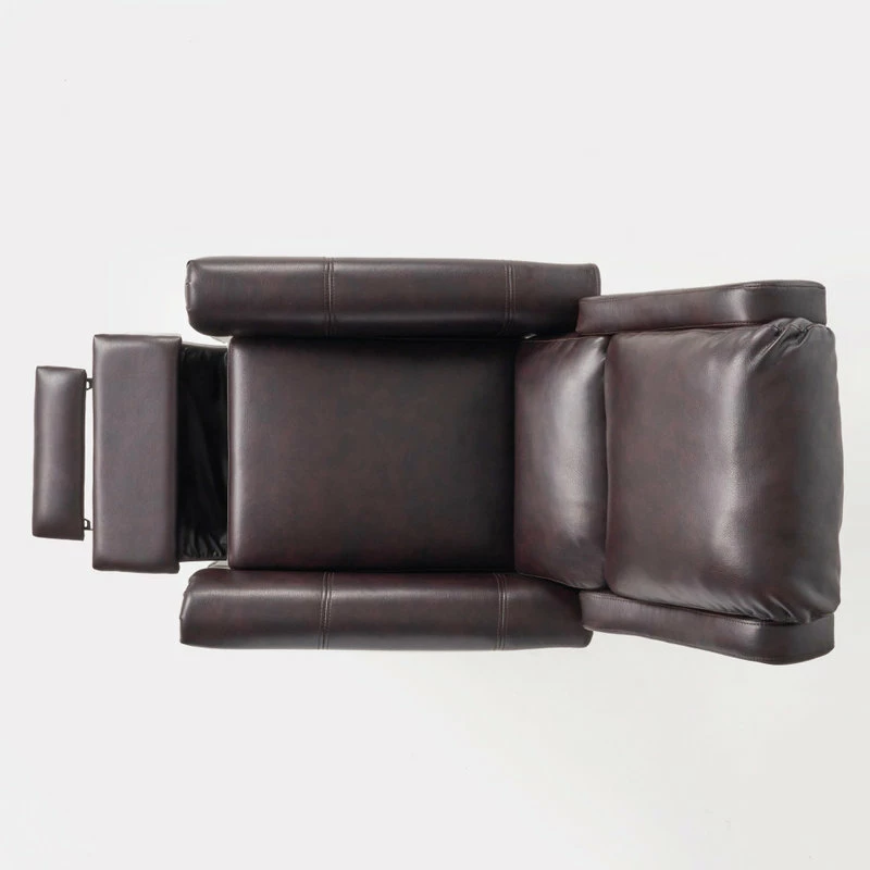 GDFStudio GDF Studio Memphis PU Leather Recliner, Burgundy - Image 11