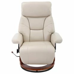 Progressive Furniture Bishop Recliner Cobblestone Air Leather