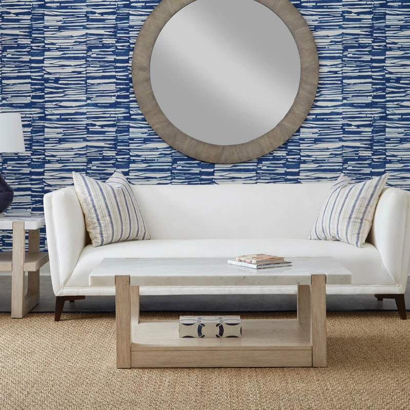 BASSETT MIRROR CO. Newport Rectangular Cocktail Table - Image 3