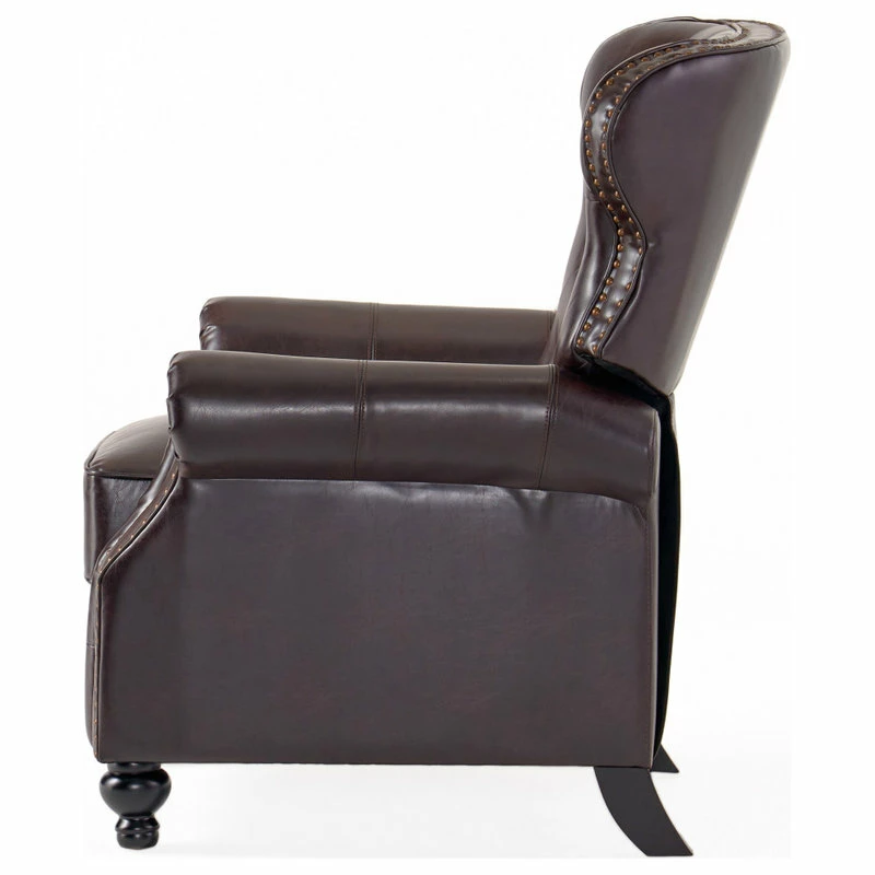 GDFStudio GDF Studio Walder Contemporary Tufted Recliner With Nailhead Trim - Image 11