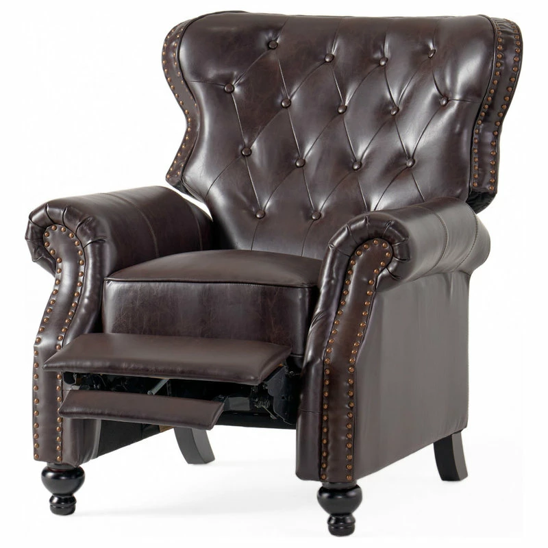 GDFStudio GDF Studio Walder Contemporary Tufted Recliner With Nailhead Trim - Image 10