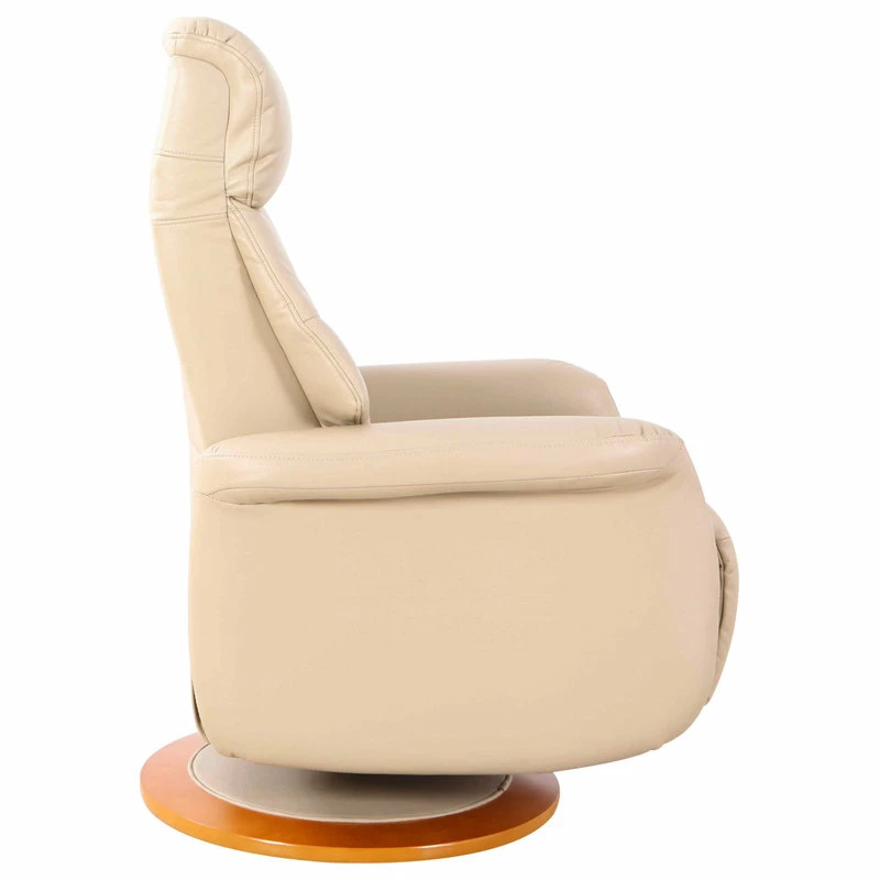 Progressive Furniture Orleans Recliner In Cobble Air Leather