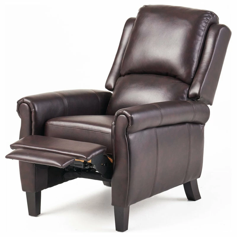 GDFStudio GDF Studio Memphis PU Leather Recliner, Burgundy - Image 4