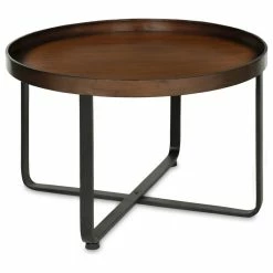 Uniek Zabel Metal Coffee Table, Bronze