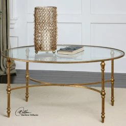 Uttermost Vitya Glass Coffee Table