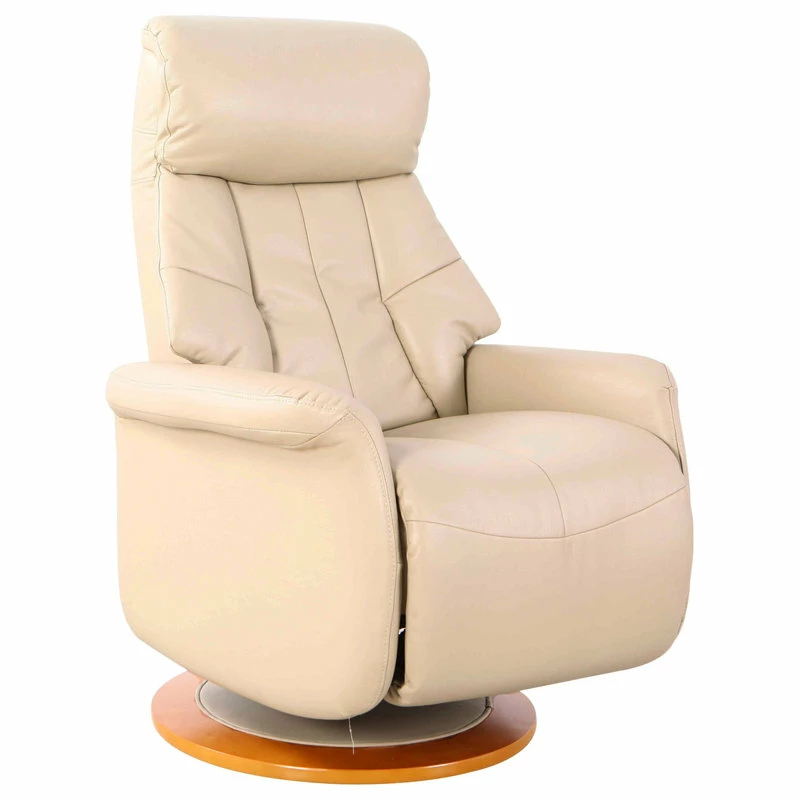 Progressive Furniture Orleans Recliner In Cobble Air Leather - Image 8