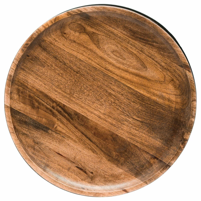 GDFStudio Colwill Modern Industrial Handcrafted Mango Wood Nested Side Tables (Set Of 3) - Image 10