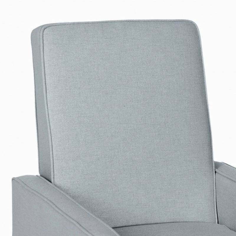 GDFStudio GDF Studio Drake Light Gray Fabric Recliner Club Chair - Image 9