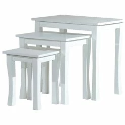DTYStore DTY Indoor Living Boulder 3-Piece Nesting Table Indoor Furniture Collection