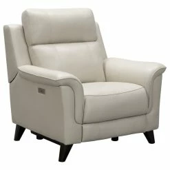 Barcalounger Kester Power Recliner W/Power Head Rest, Laurel Cream