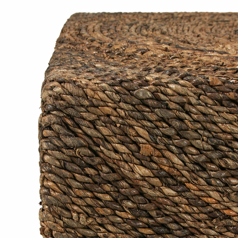East At Main's Chickasaw Brown Abaca Square Coffee Table - Image 7