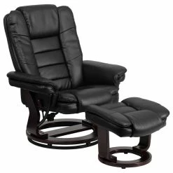 Flash Furniture Black Bonded Leather Recliner