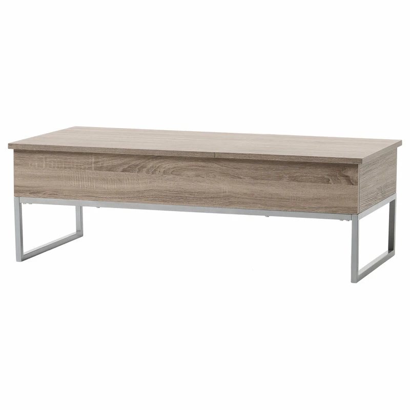 GDFStudio GDF Studio Ditmar Natural Brown Lift Top Storage Coffee Table