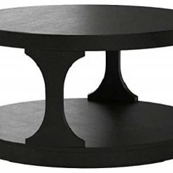 Furniture Of America E-Commerce By Enitial Lab Antique Black Wooden Coffee Table