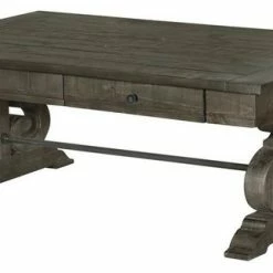 Magnussen Home Furnishings Magnussen Bellamy Coffee Table In Peppercorn