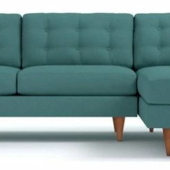 Apt2B Logan 2-Piece Sectional Sofa, Seafoam, Chaise On Right