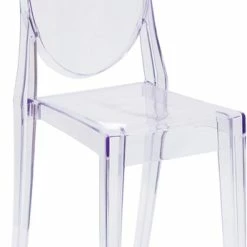 Flash Furniture Clear Plastic Stack Chair Fh-111-Apc-Clr-Gg