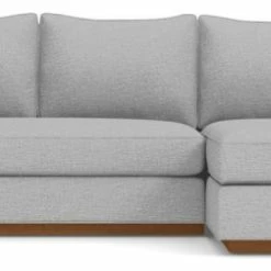 Apt2B Harper Reversible Chaise Sofa, Silver